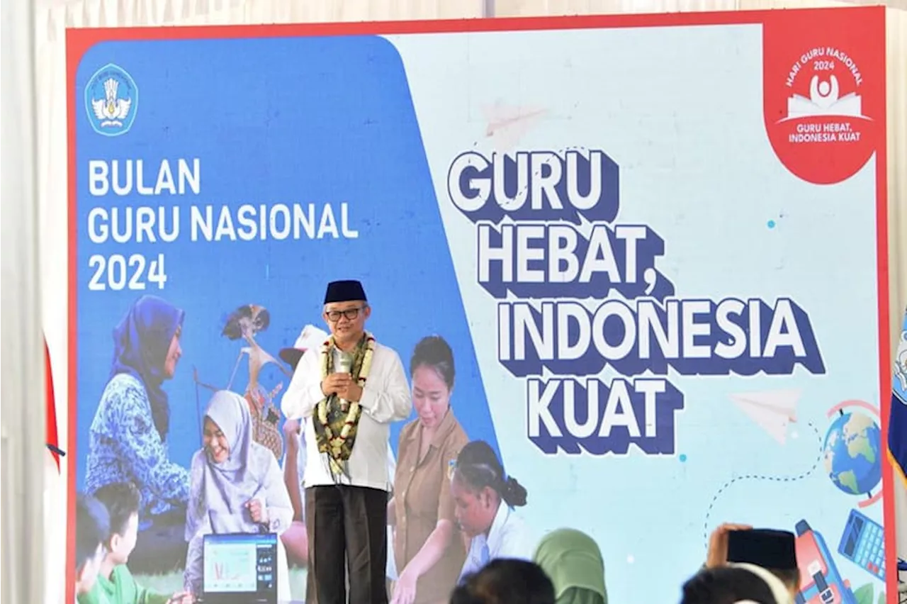 Songsong Hari Guru, Mendikdasmen Meluncurkan Bulan Guru Nasional