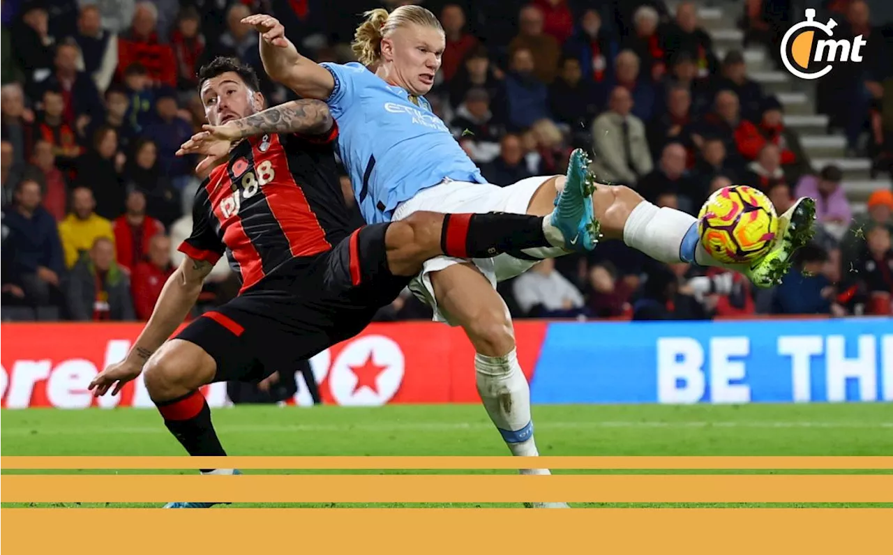 ¿Con Julián Araujo? Manchester City cae ante Bournemouth y cede liderato de Premier League