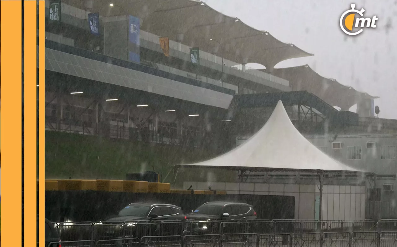 Lluvia retrasa el inicio de la qualy en el Gran Premio de Brasil