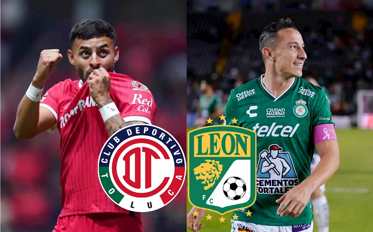 Toluca vs León: ¿Dónde y a qué hora VER partido HOY de la Liga MX 2024?