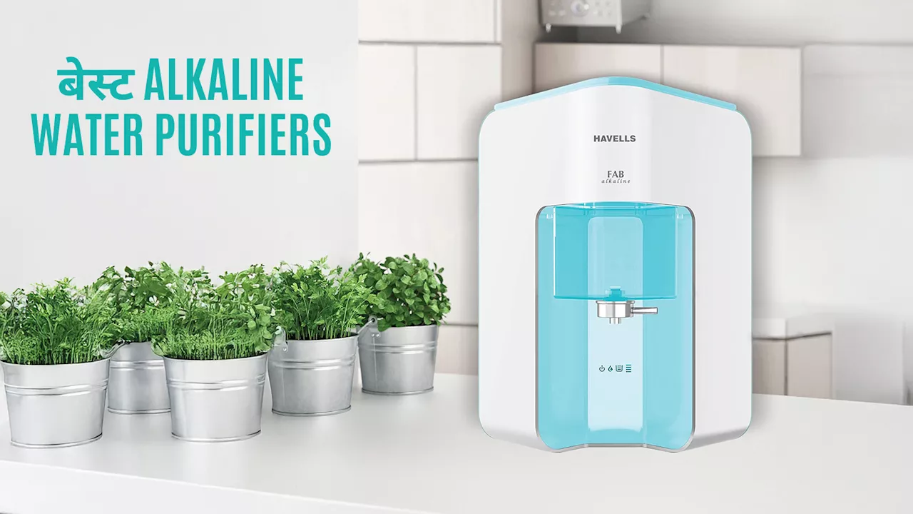 बैलेंस हायड्रेशन के लिए पीजिए बेस्ट Alkaline Water Purifiers का पानी