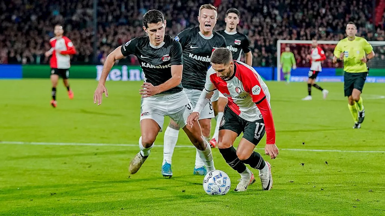 Feyenoord buigt achterstand in twee minuten om • Fortuna op 2-0 tegen Heerenveen