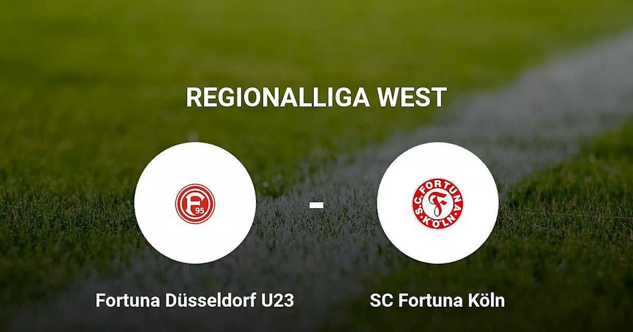 Knappes Unterliegen für Fortuna Düsseldorf U23 gegen SC Fortuna Köln