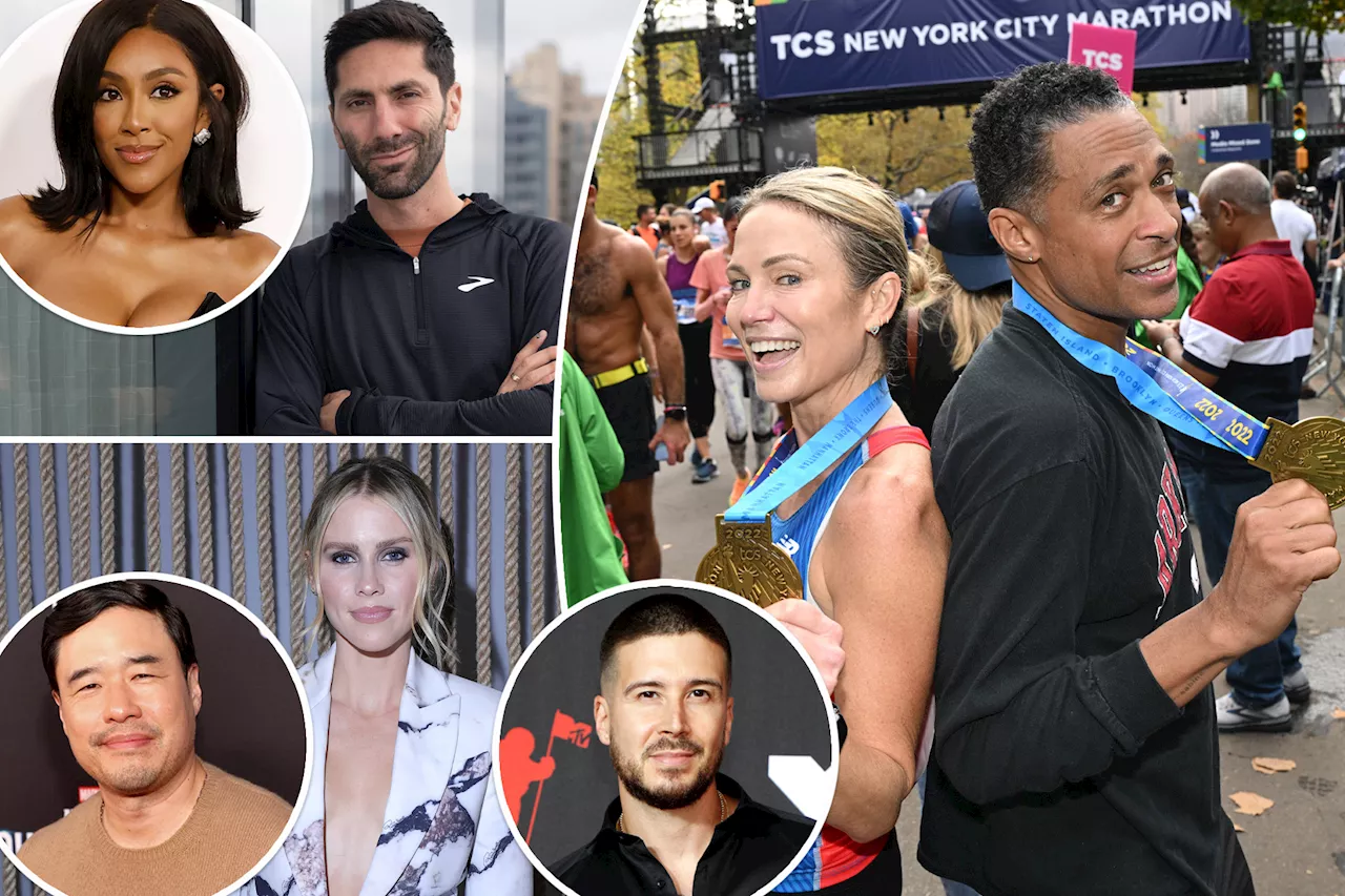 All the celebrities running the 2024 TCS NYC Marathon — from Randall Park to 'Vampire Diaries' alum Claire Holt