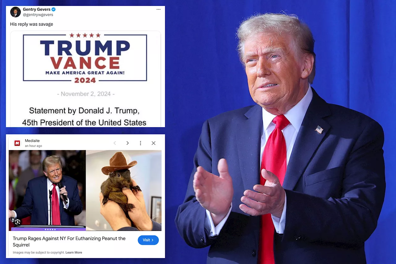 Anti-Trump website falls for fake statement about Peanut the Squirrel's death