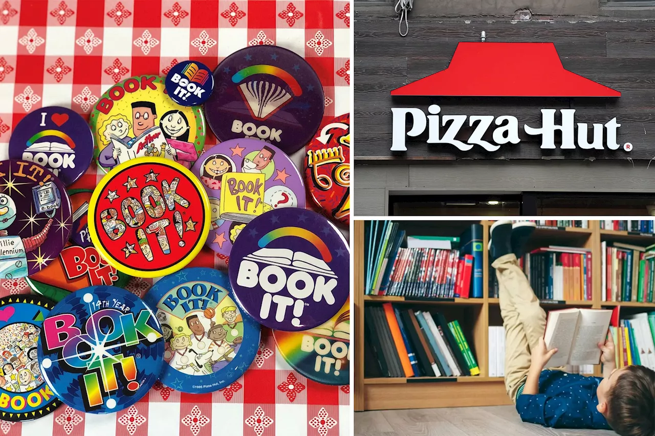 Pizza Hut's Book It! reading program going strong at 40 — just no more cool badges (but they're $5 on Ebay)