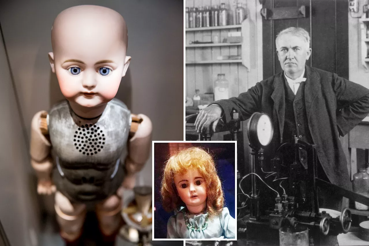 Thomas Edison's creepy 134-year-old talking doll 'the stuff of nightmares'