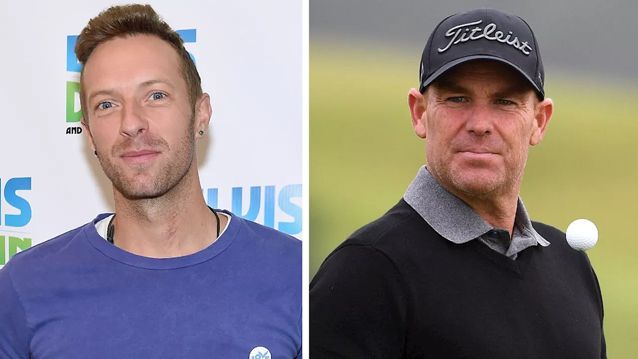 Coldplay ehrt verstorbenen Freund Shane Warne bei Konzert