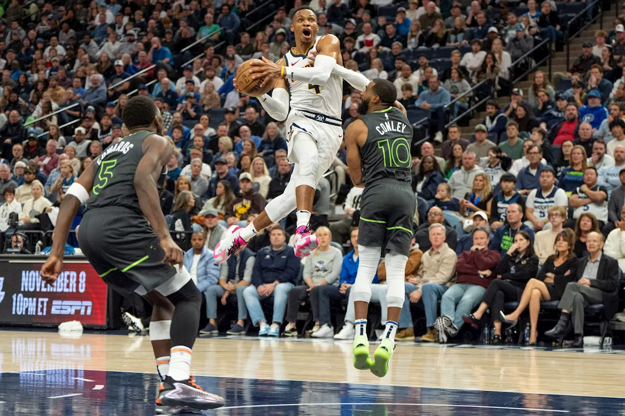 Timberwolves rally past Nuggets in thriller as Jamal Murray falls to concussion protocol