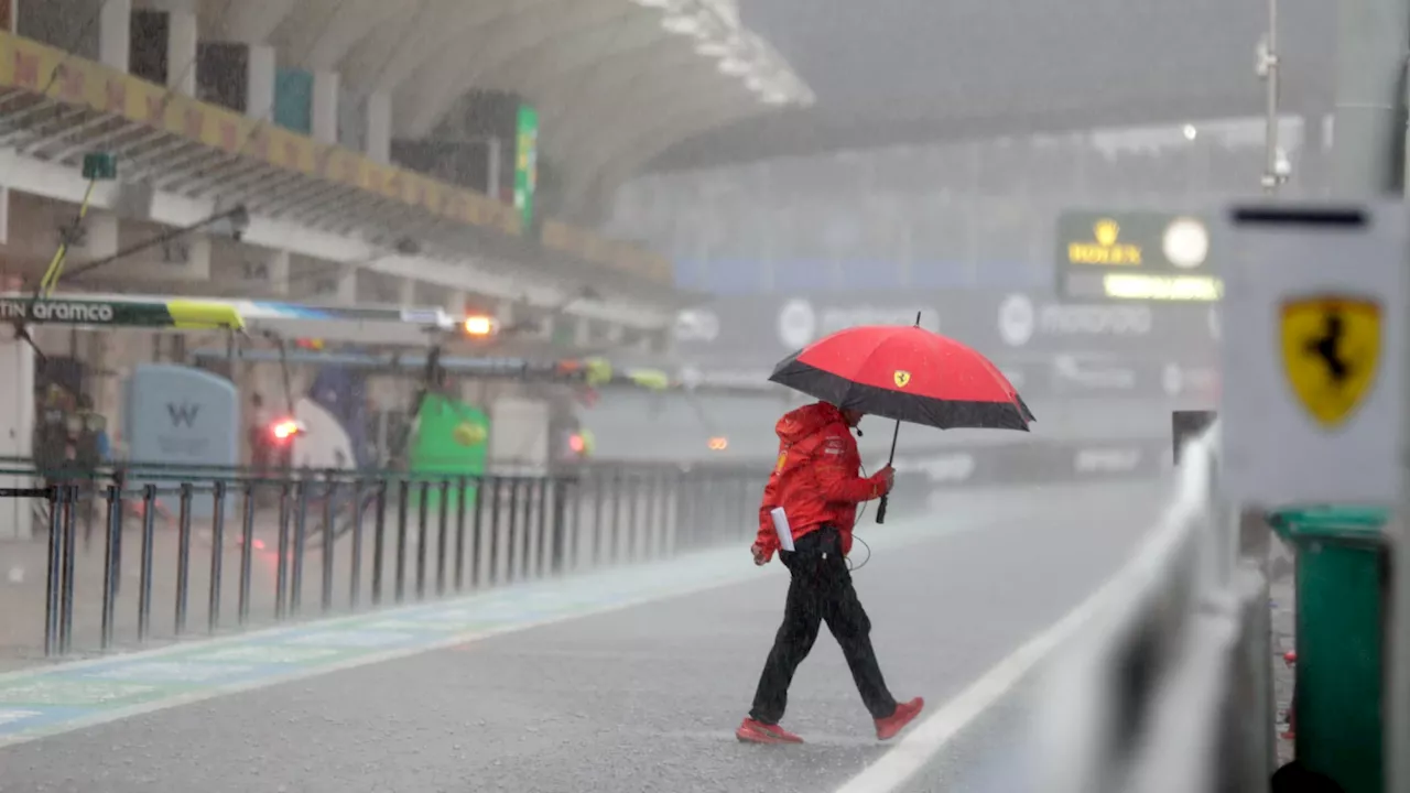 F1: la pluie fait reporter les qualifications du Grand Prix du Brésil à dimanche