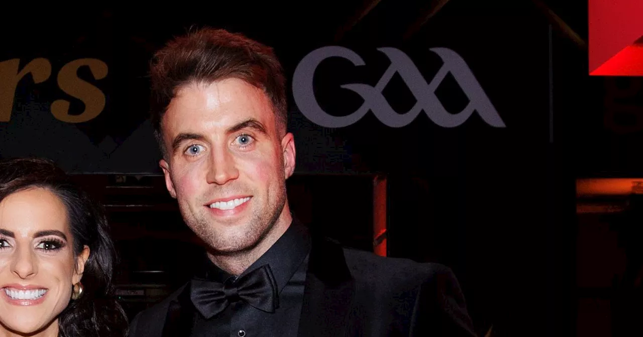 Footballer of the Year Paul Conroy steps out in style with wife Caroline at All-Star Awards