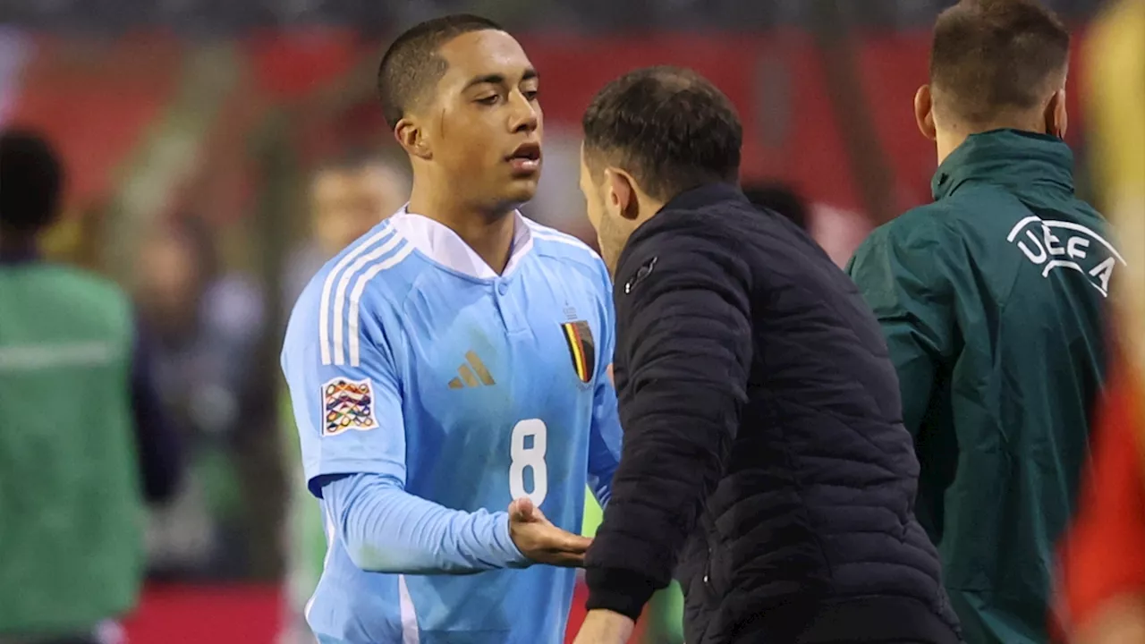 'Il a besoin de temps': Youri Tielemans prend la défense de Domenico Tedesco