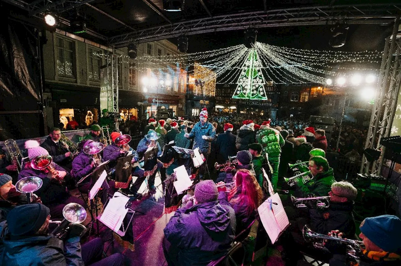 Shrewsbury Christmas lights switch on and Carols in the Square dates announced