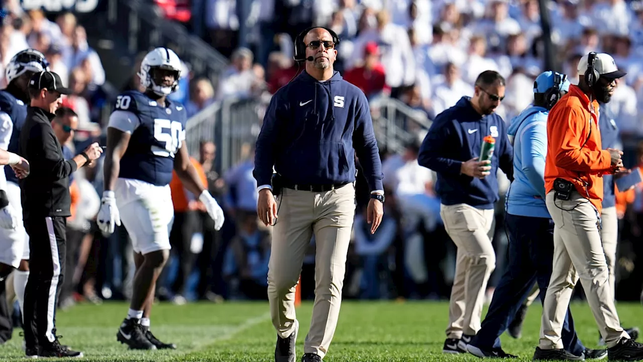 After Another Loss to Ohio State, Penn State's James Franklin Says, 'I Own it All'