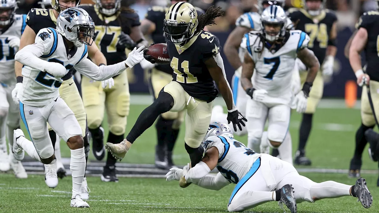 Alvin Kamara Leads Depleted Saints Backfield Against Panthers