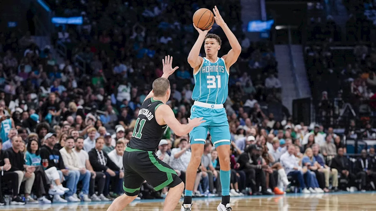 Hornets' rookie Tidjane Salaün impresses in home loss to Celtics