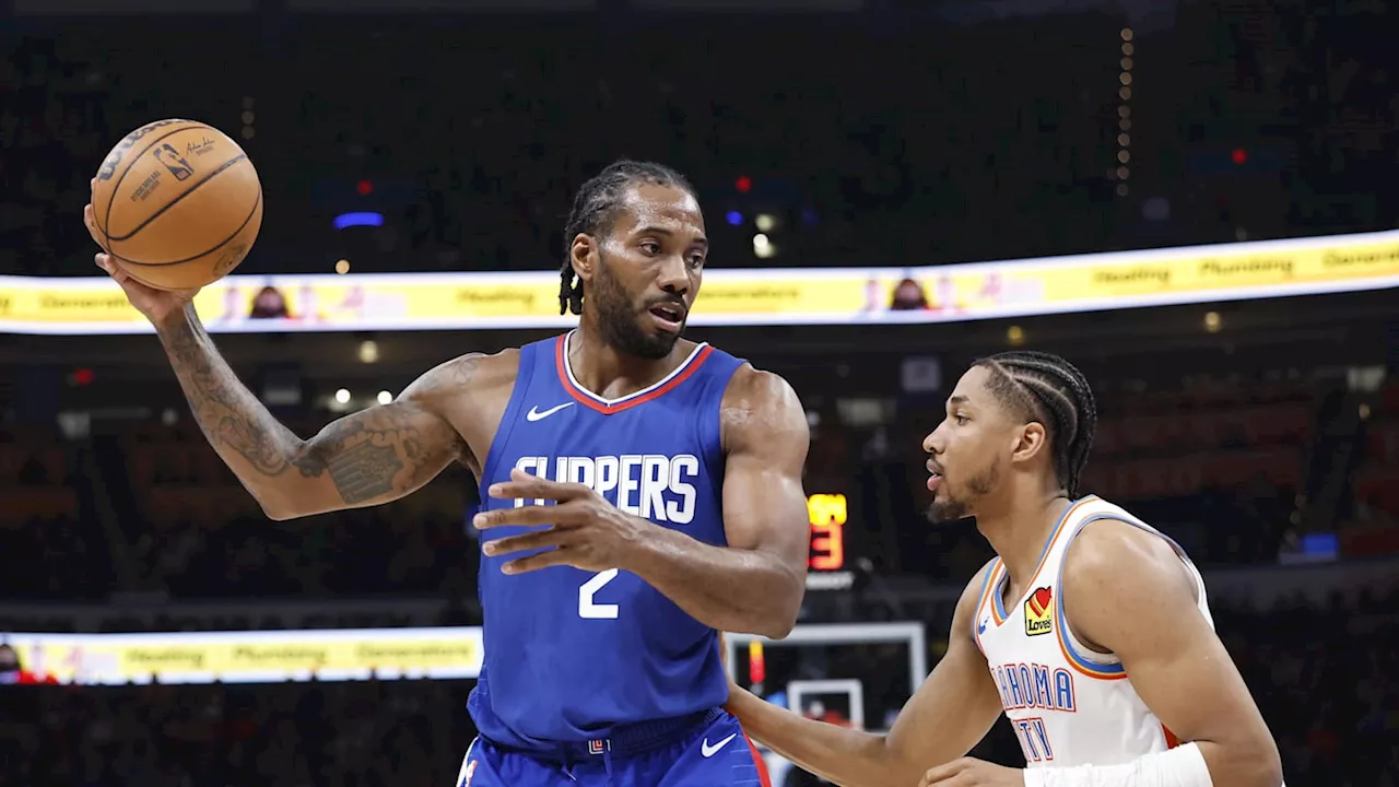 Kawhi Leonard's Injury Status for LA Clippers vs. OKC Thunder