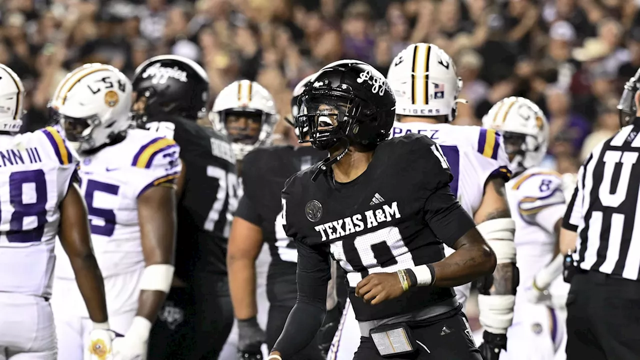 Marcel Reed Announced As Starting QB For Texas A&M Against South Carolina