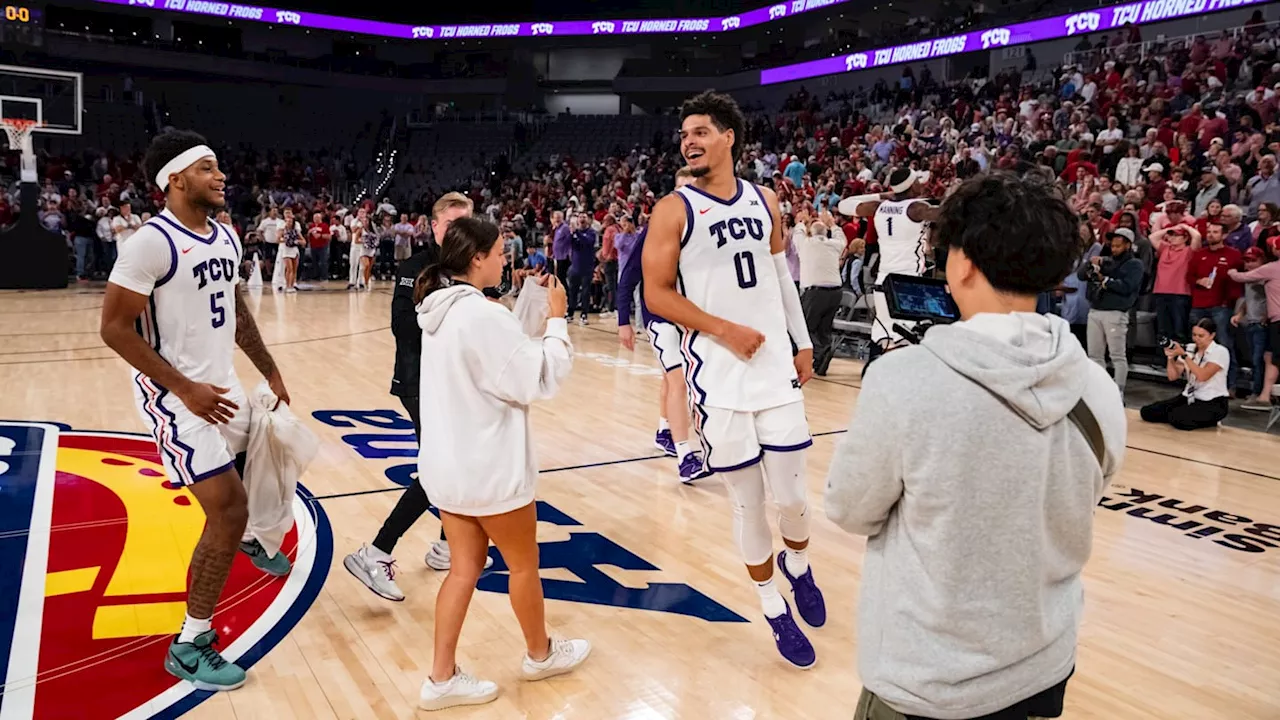 Men's Basketball: TCU Beats No. 16 Arkansas In Scrimmage