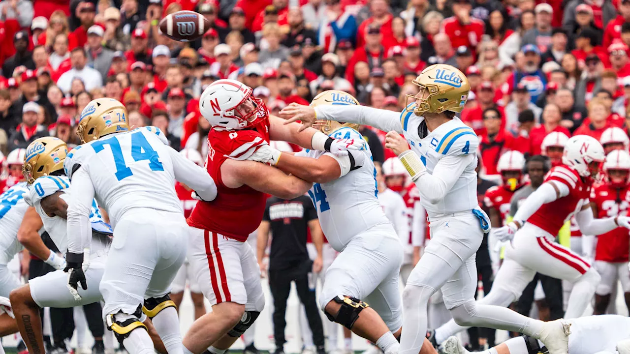 Nebraska Football Trails UCLA 13-7 at Halftime