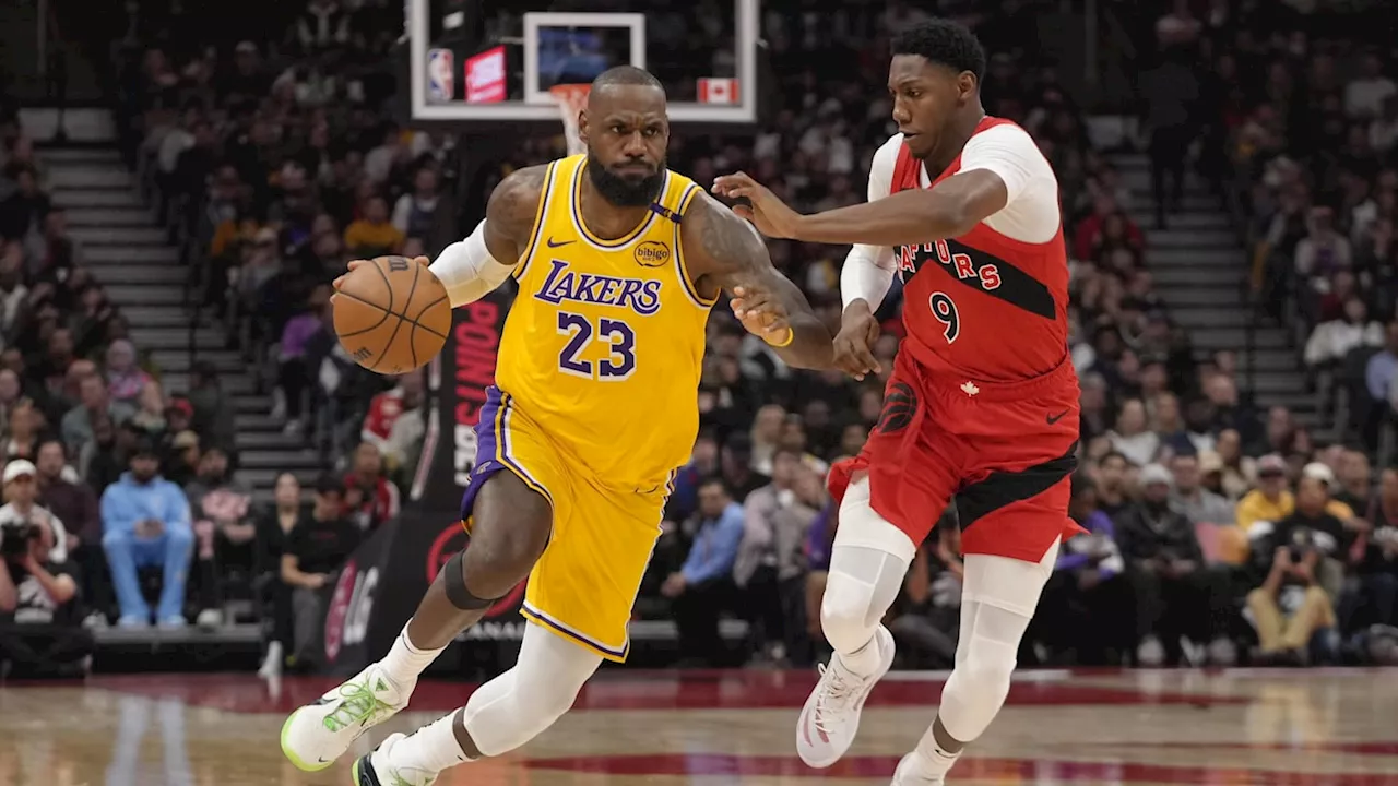 Takeaways from Raptors Loss as LeBron James & Anthony Davis Star for Lakers