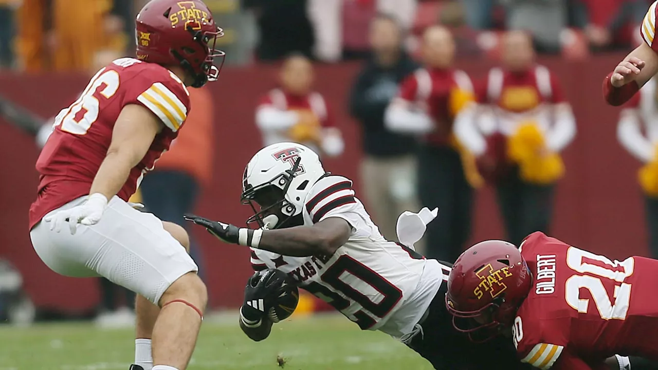 Texas Tech stuns Iowa State, upends Big 12 and College Football Playoff race