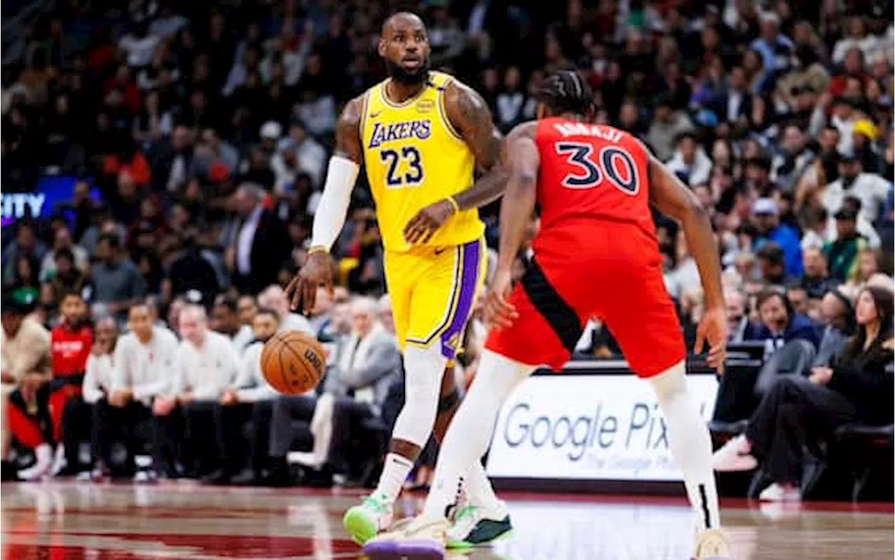 NBA, risultati della notte: i Lakers sbancano Toronto, vittorie per Boston e Minnesota