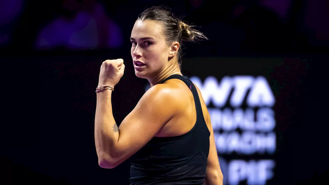 WTA Finals Riyadh: Aryna Sabalenka and Wimbledon runner-up Jasmine Paolini make winning starts