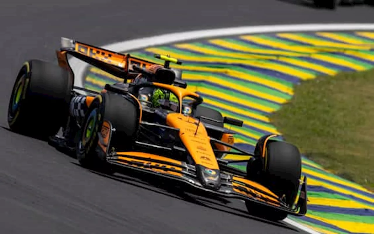 Formula 1, Gp Brasile: Norris vince la Sprint. Leclerc 4°, Sainz 5°. Qualifiche alle 19