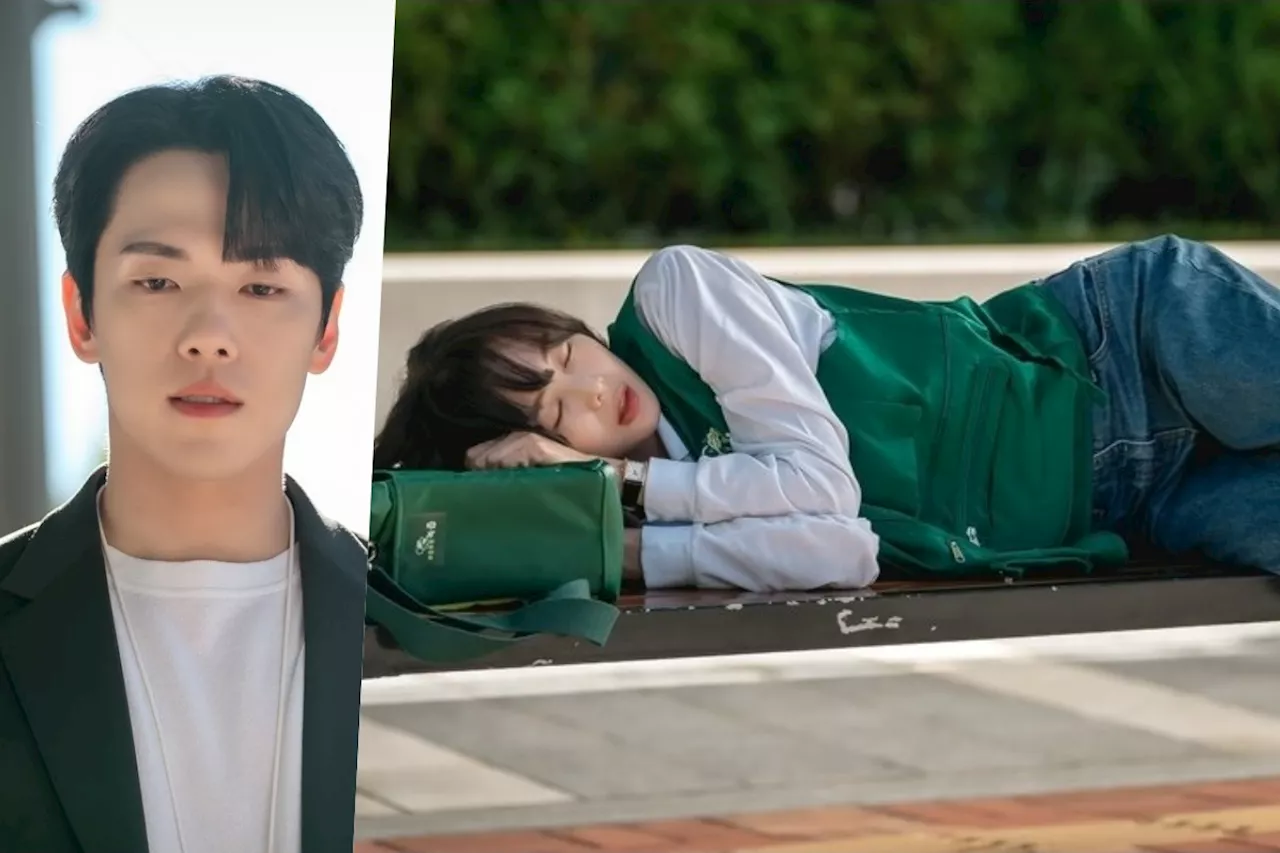 Kim Jung Hyun Finds Geum Sae Rok Passed Out On A Bench In “Iron Family”