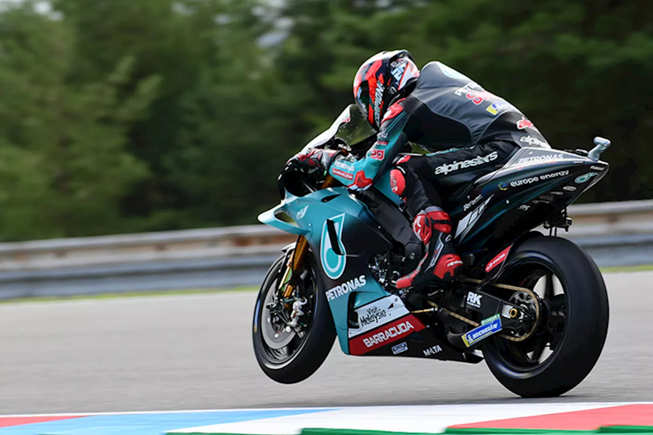 Brünn, FP2: Fabio Quartararo überrumpelte Marquez