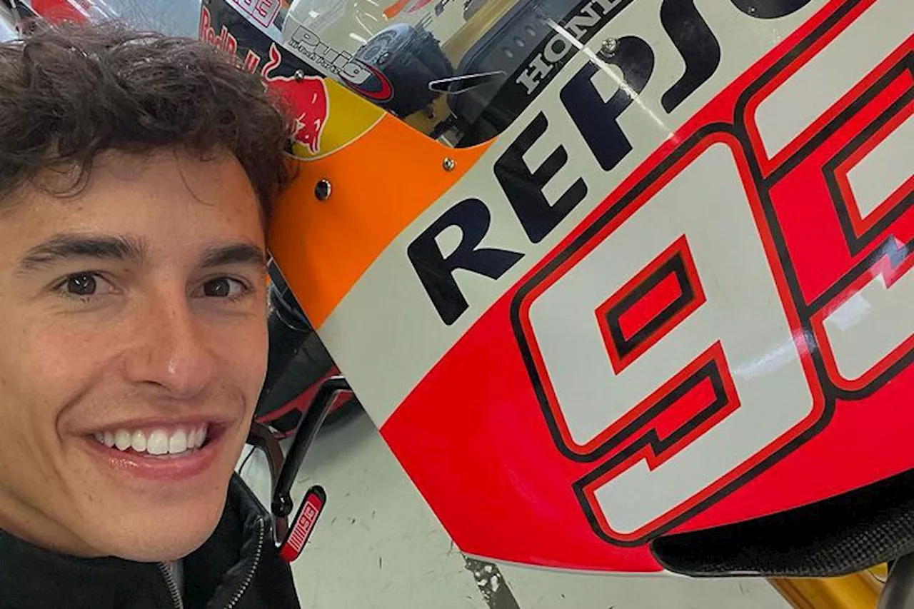 Marc Márquez: Privater Honda-Test in Portimão