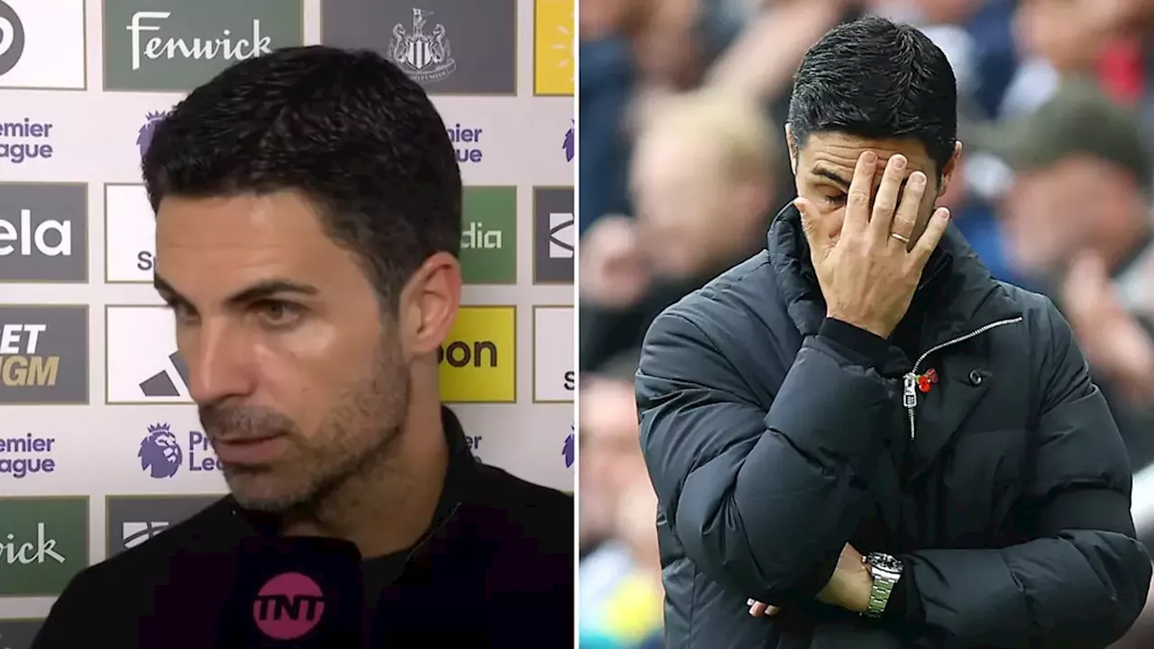 Fans think Mikel Arteta is destined to go 'trophyless' at Arsenal following his response to question