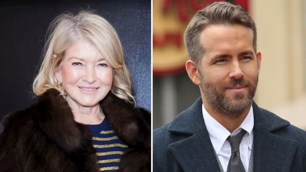 Laut Nacahbarin Martha Stewart: Ryan Reynolds ist nur in Filmen lustig