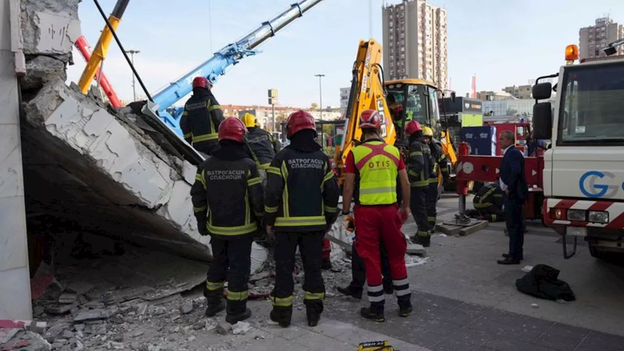 Unglück: Weitere Tote nach Einsturz von Bahnhofsvordach in Serbien