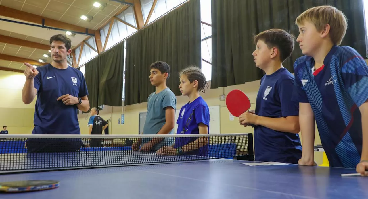 « Les effectifs ont explosé » : grâce aux frères Lebrun, la folie tennis de table s’empare de Dax