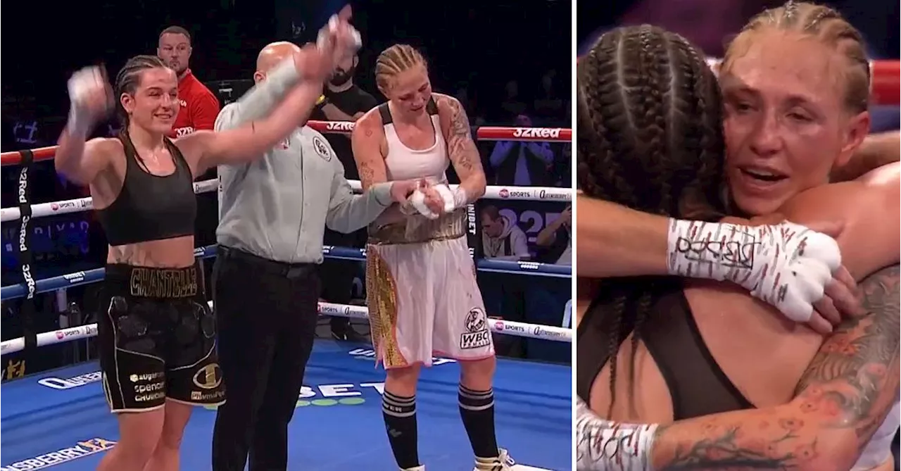 Boxning: Patricia Berghult chanslös i titelmatchen mot Chantelle Cameron i England