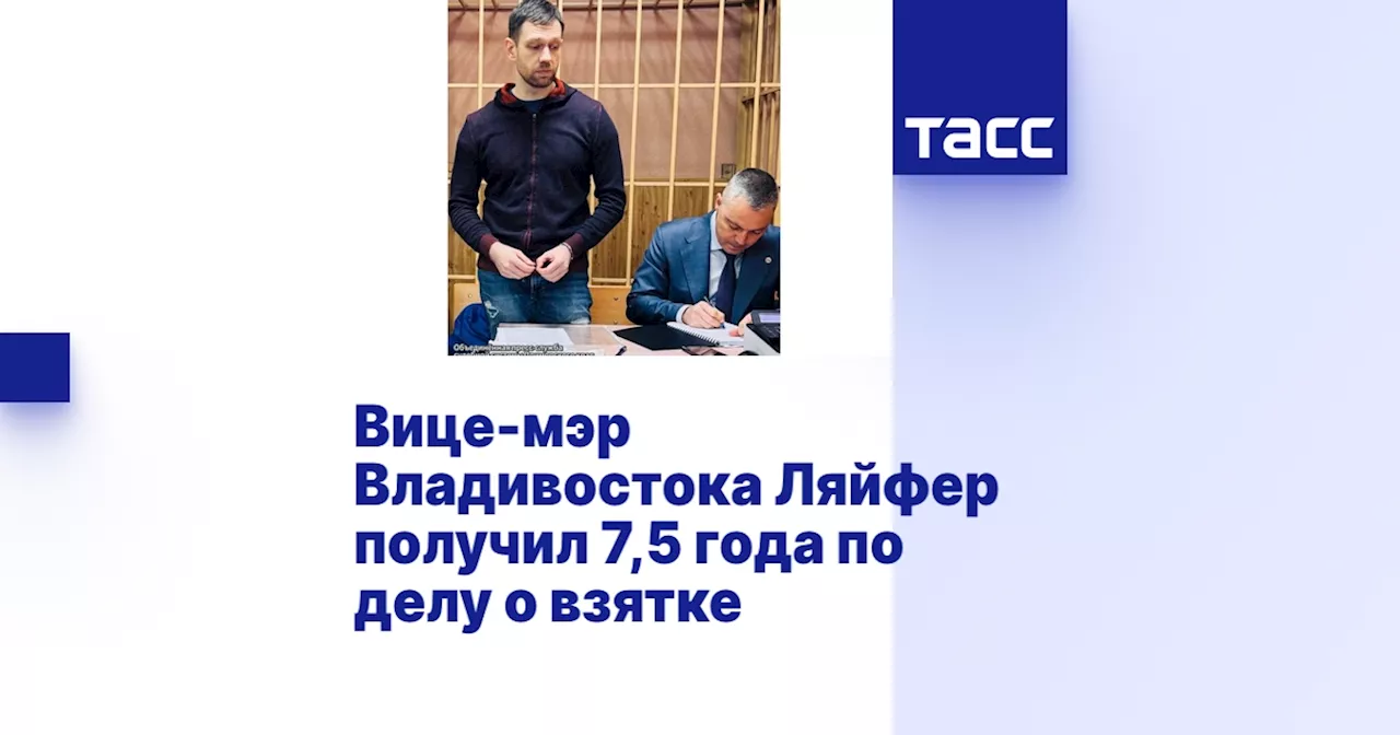 Вице-мэр Владивостока Ляйфер получил 7,5 года по делу о взятке