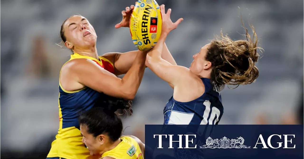 Geelong’s AFLW season over as Adelaide clinch double-chance