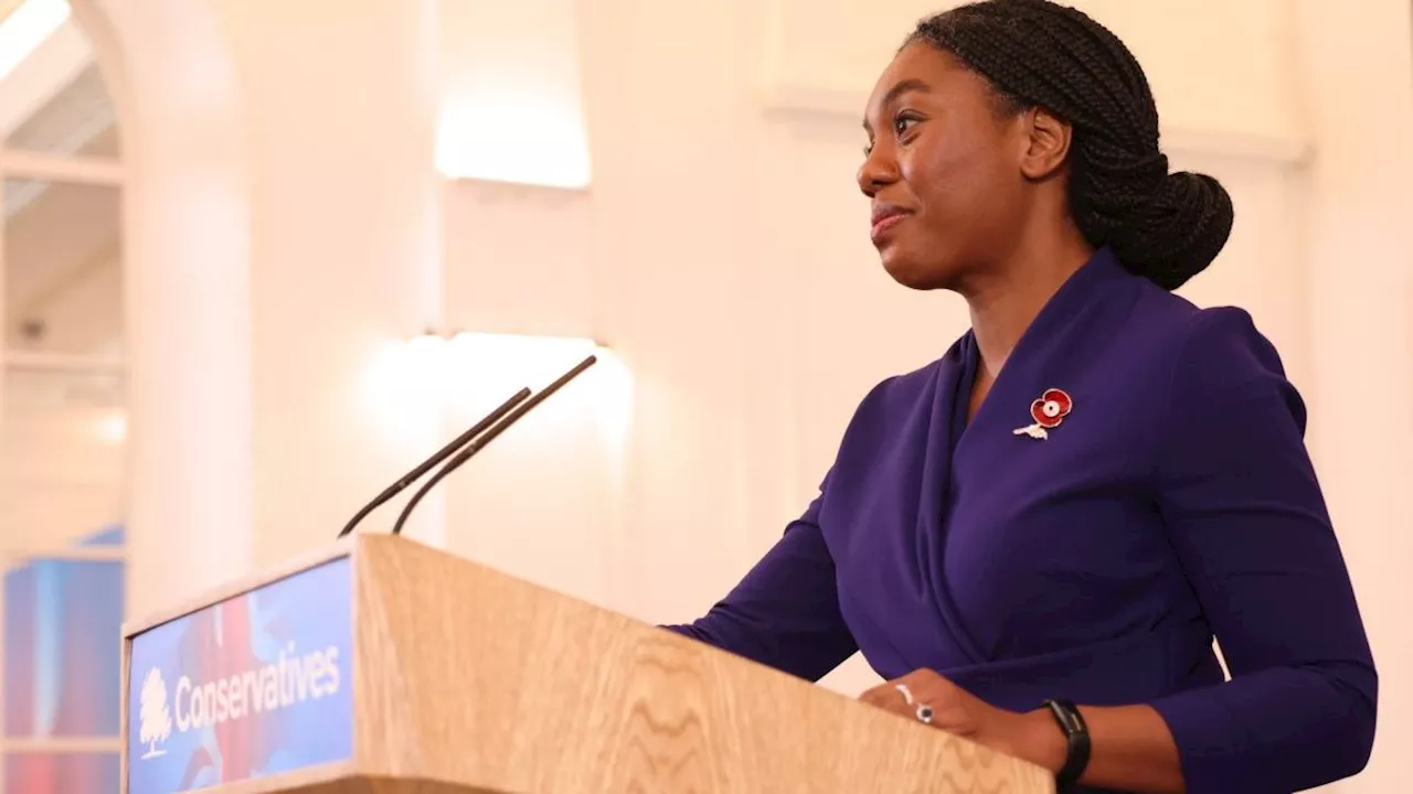 Kemi Badenoch becomes first black woman elected to lead Conservative Party