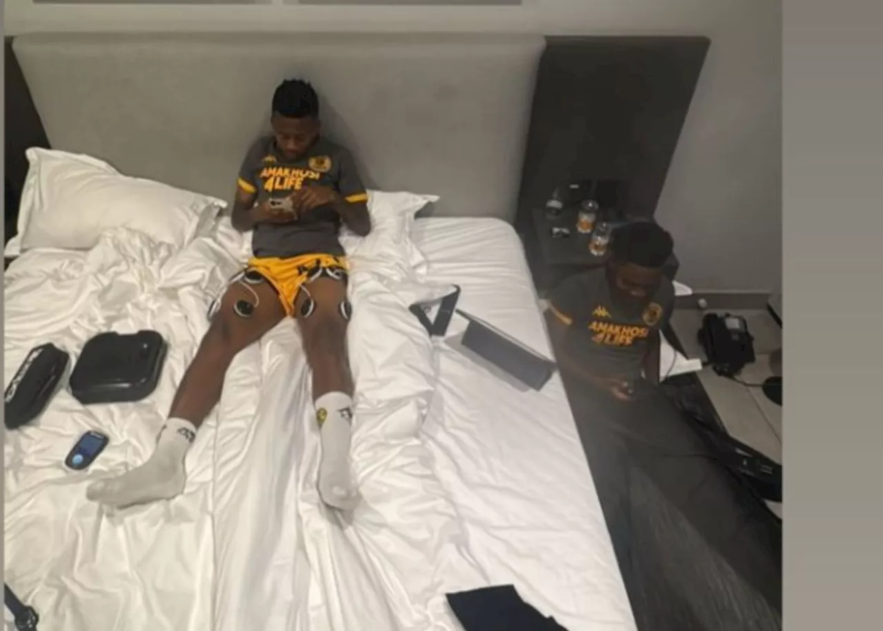 Inside Hotel Room: Kaizer Chiefs captain with Mdu and Mfundo