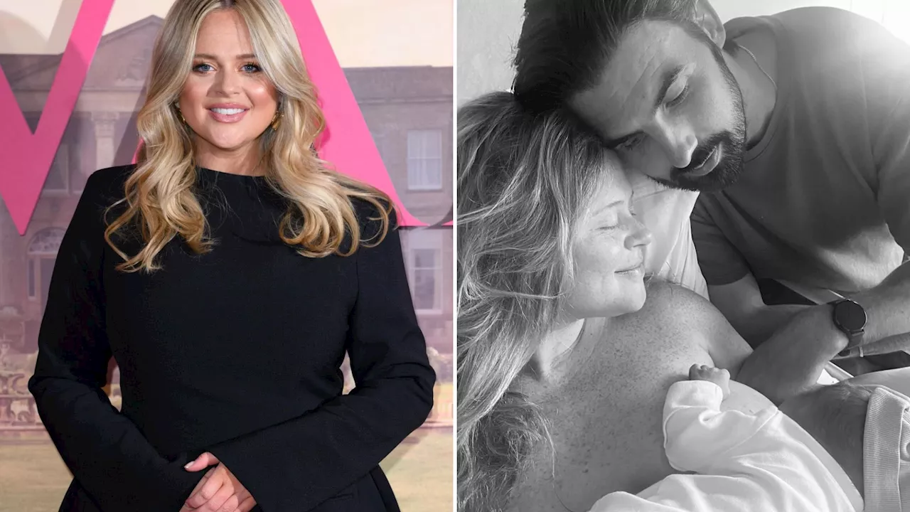 ‘I feel safe now’ says Emily Atack as she opens up about the love of her life and motherhood...