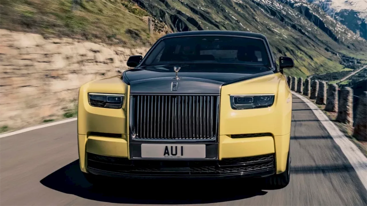 Rolls-Royce celebrates 60 years of ‘Goldfinger’ with a gold Phantom