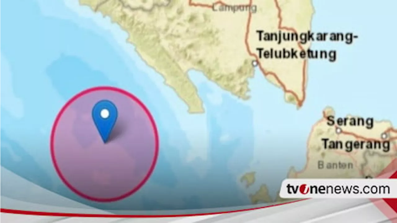 Gempa Berkekuatan 5,4 Magnitudo Guncang Pesisir Barat Lampung