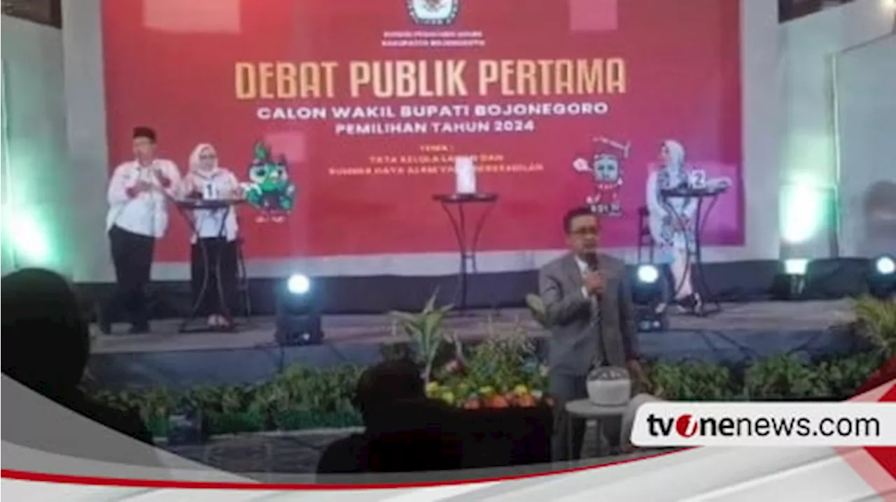 KPU Bojonegoro Kembali Tunda Debat Terbuka Kedua Paslon Bupati