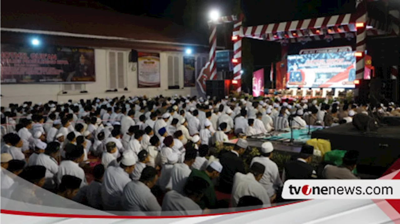 Pilkada Damai 2024, Polres Probolinggo Kota Gelar Khataman Qur'an Libatkan 1000 Santri