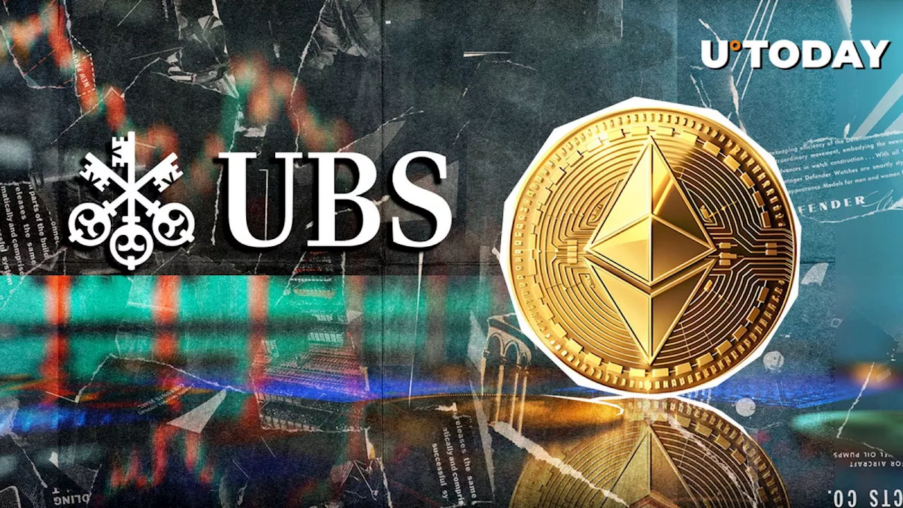 Swiss Top Bank UBS Launches Ethereum-Based Fund