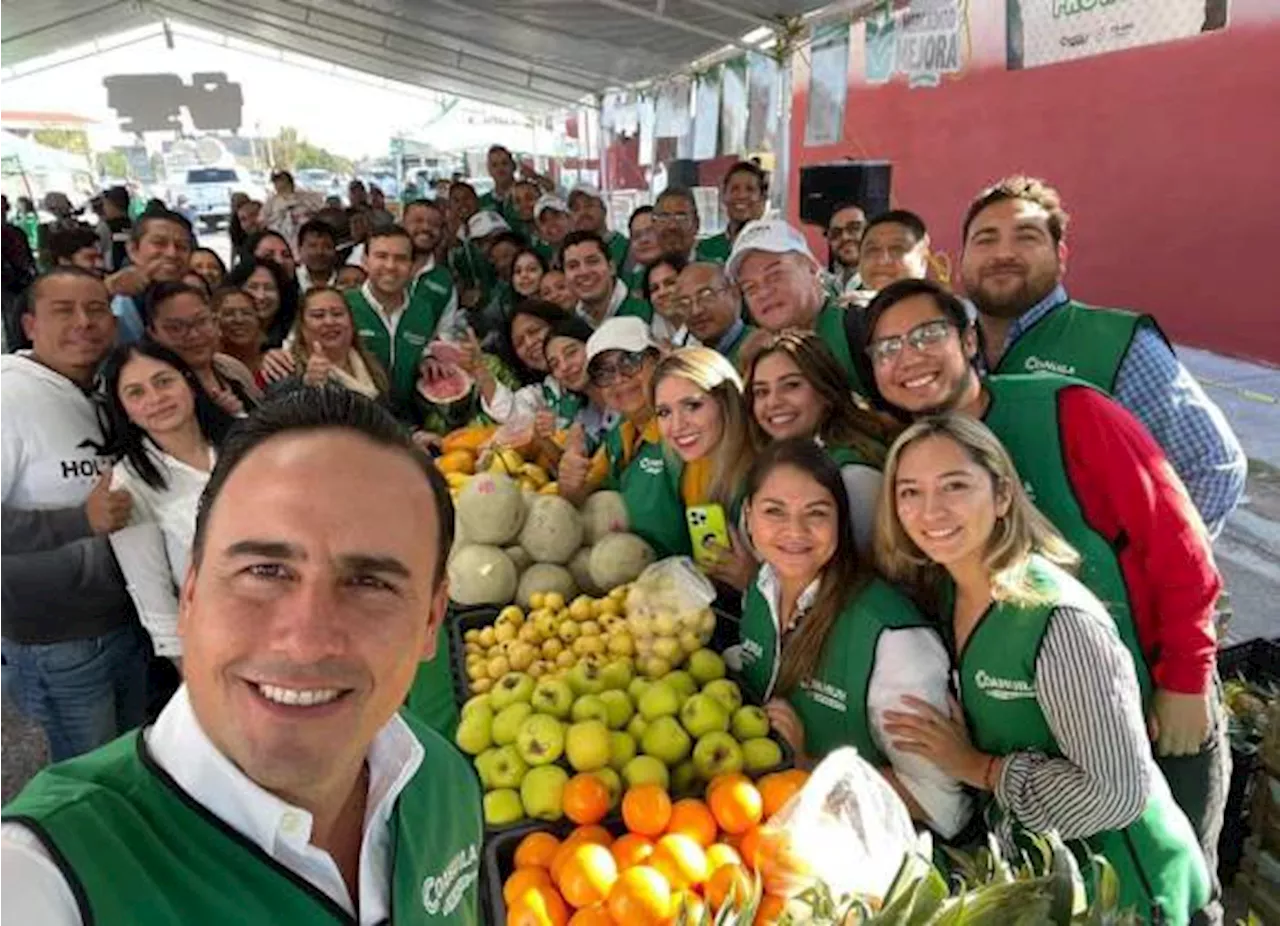 Llevan a familias de Coahuila productos a bajo costo con Mercadito Mejora