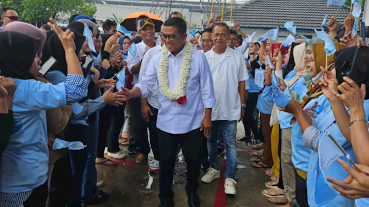 Janji Tingkatkan Kesejahteraan Buruh, Andra Soni Ungkap Program Sekolah Gratis