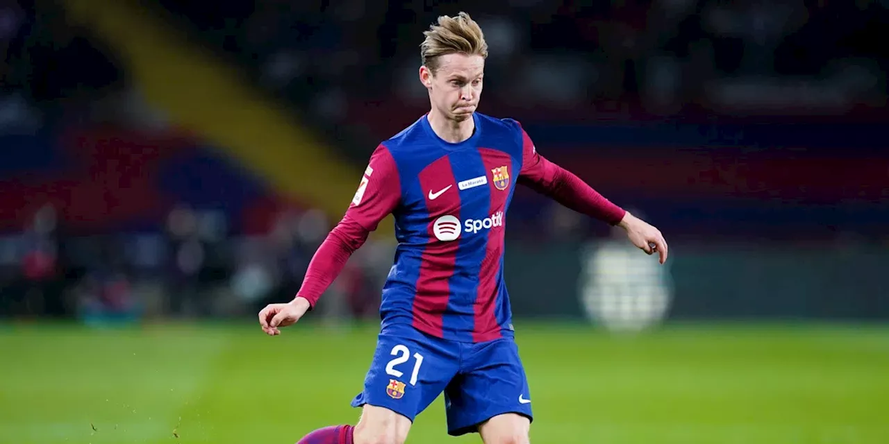 Frenkie geeft Flick opties bij Barça: 'Zagen het in Madrid, hij was fantastisch'